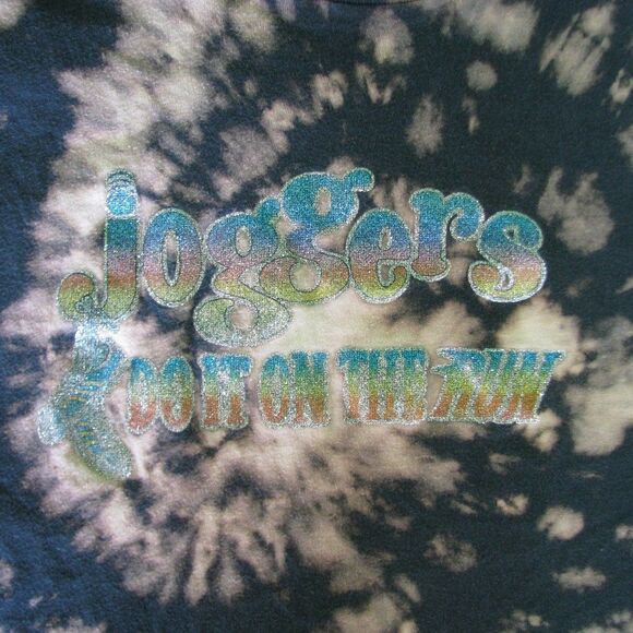 Vintage Joggers Do It On The Run Tie-Dye T-Shirt - Picture 2 of 6